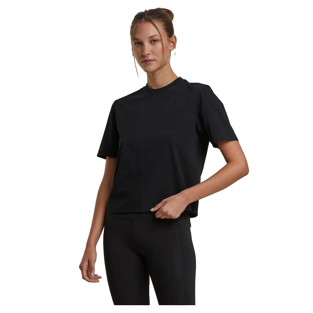 

Футболка с коротким рукавом Build Your Brand Ladies Sorona Loose Fit, черный