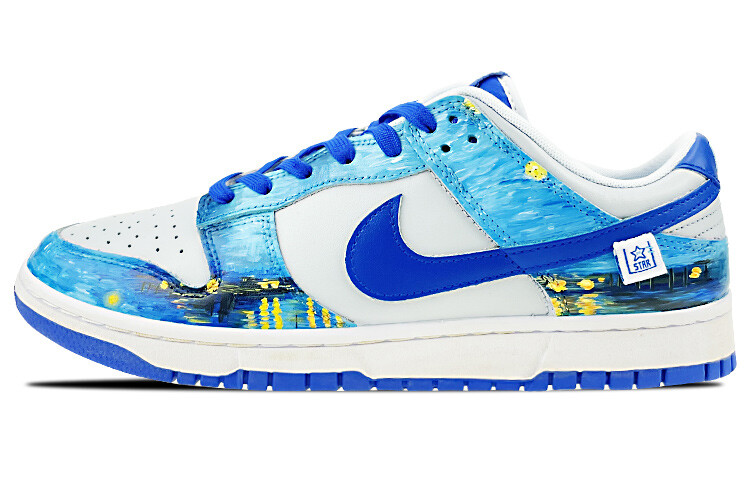 

Кроссовки Nike Dunk Skateboard Shoes Men Low-Top Blue/White