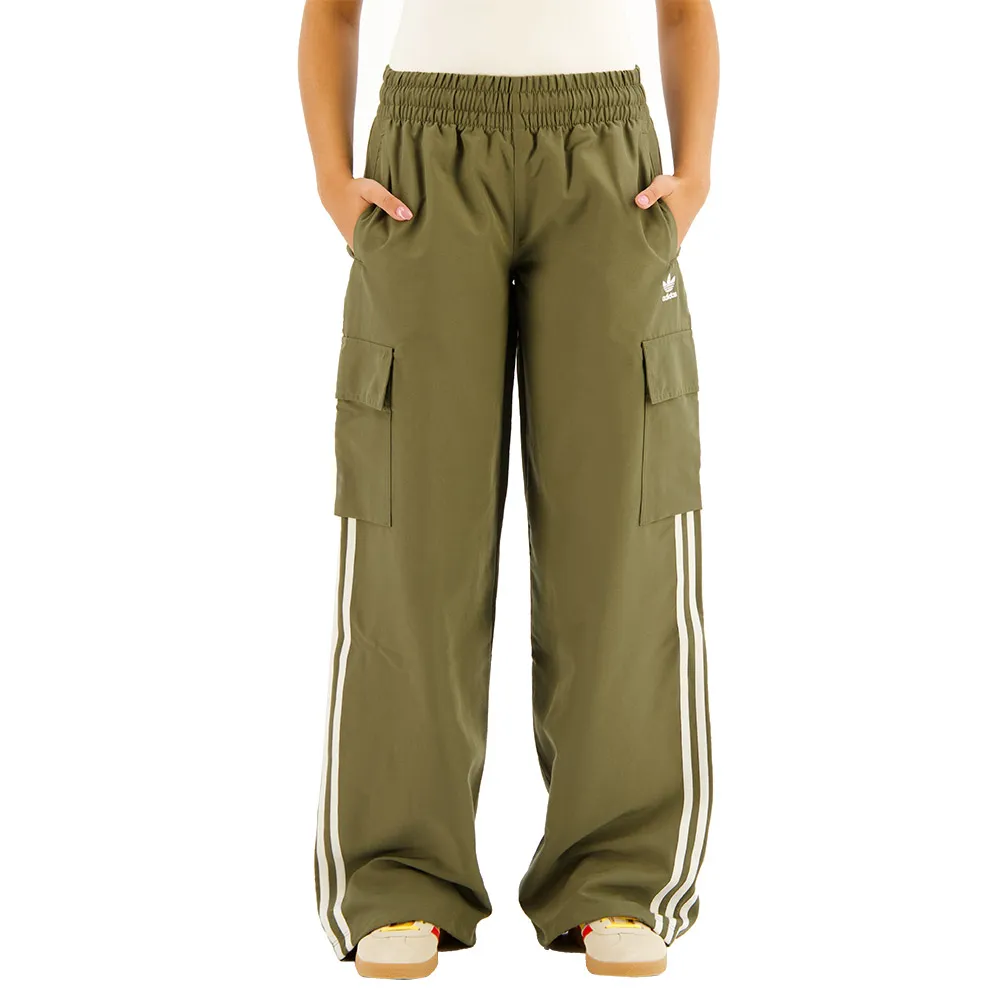 

Брюки карго adidas Originals Adicolor 3 Stripes, зеленый/бежевый