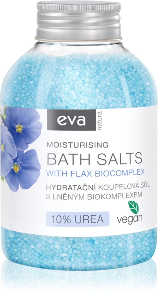 

Увлажняющая соль для ванн с биокомплексом льна Eva Natura, 600 гр