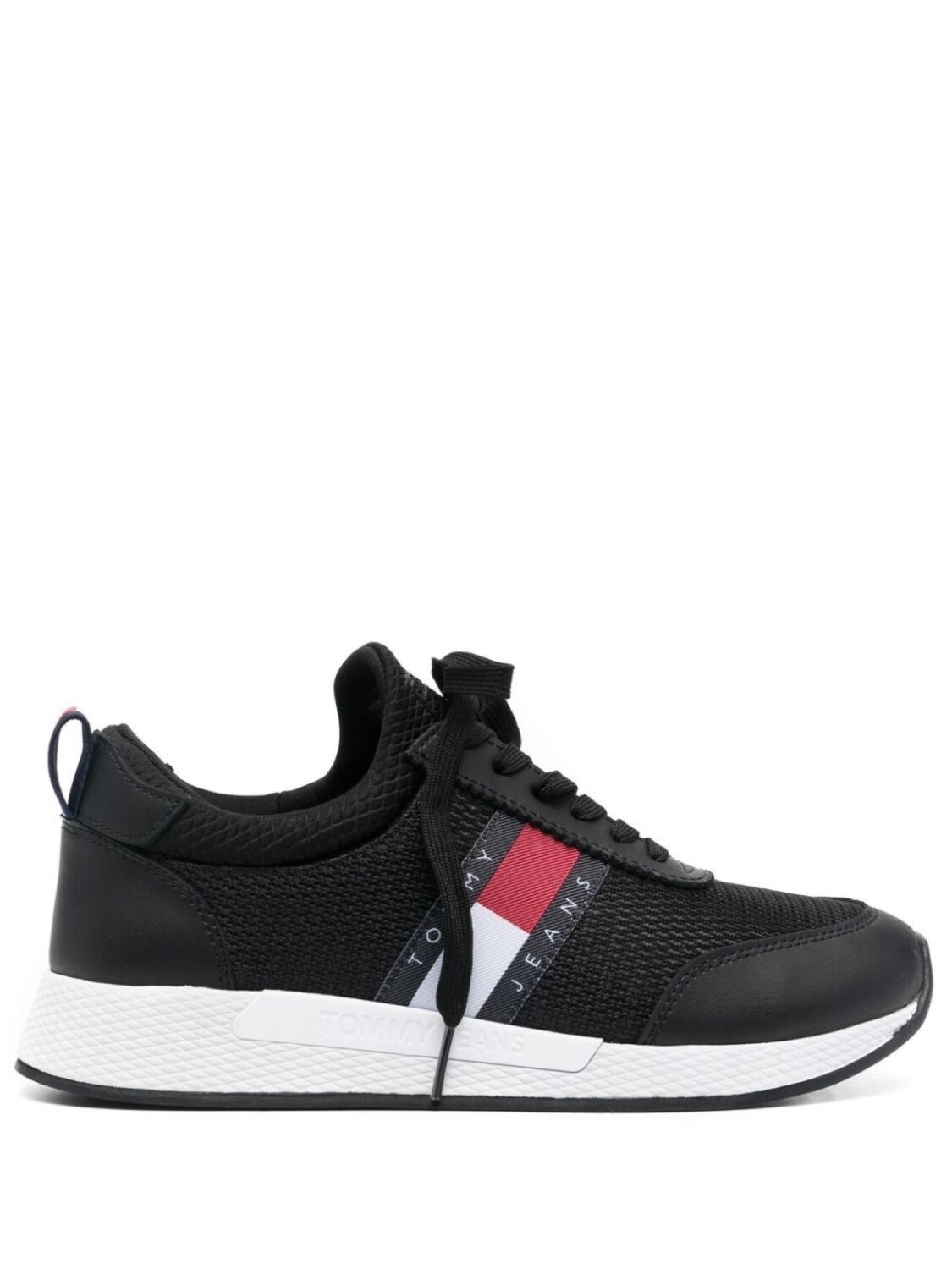 Кроссовки Tommy Jeans Flexi, черный/розовый