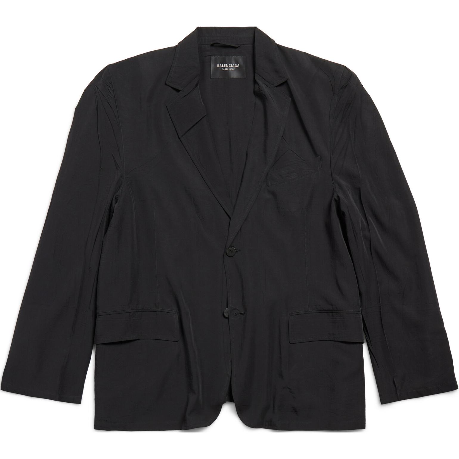 

Балаклава Приталенный пиджак, черный