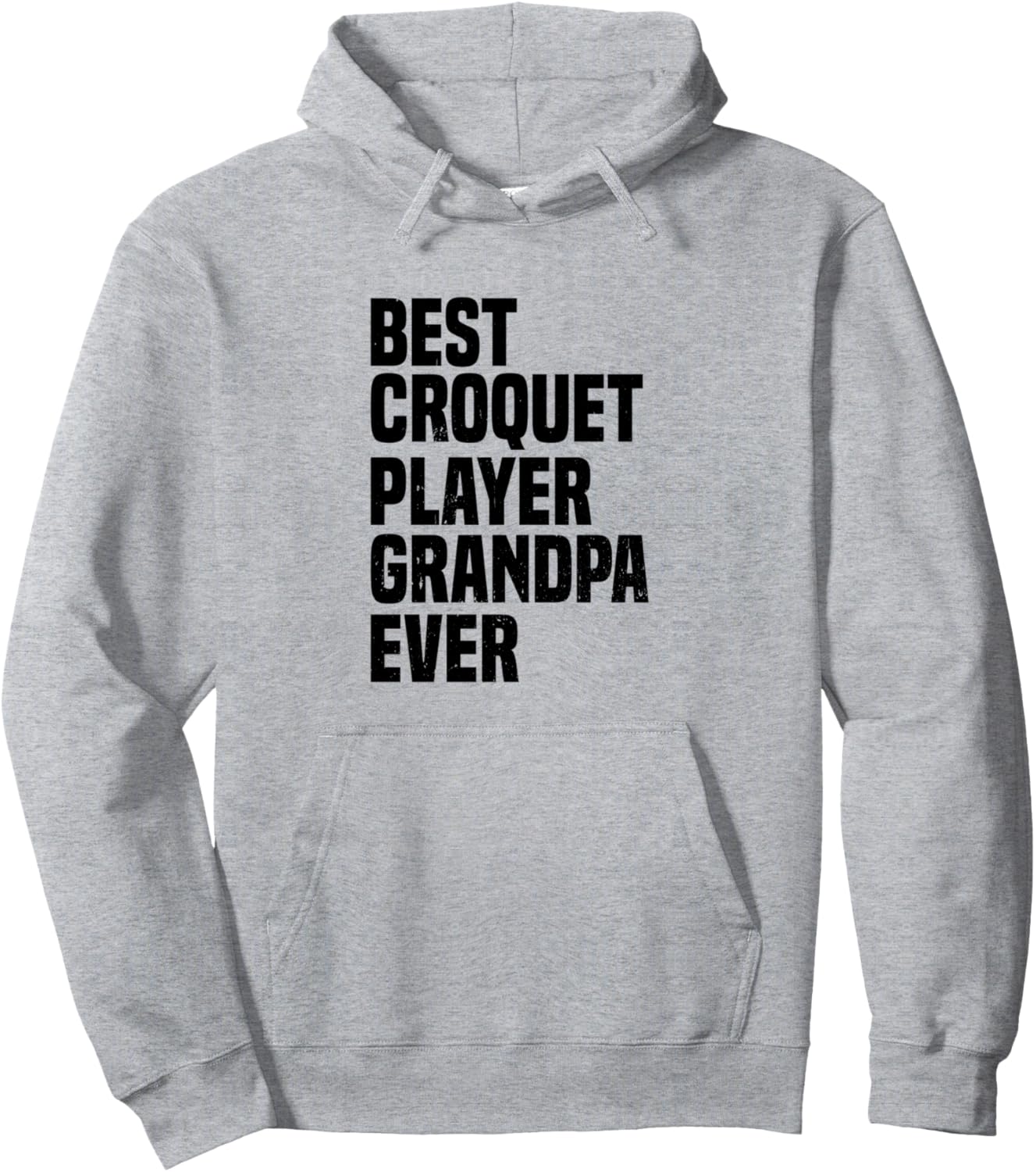 

Лучший дедушка-игрок в крокет всех времен. Толстовка с надписью «Дедушка-игрок в крокет» Croquet Player Grandpa Croquet Grandpa, серый