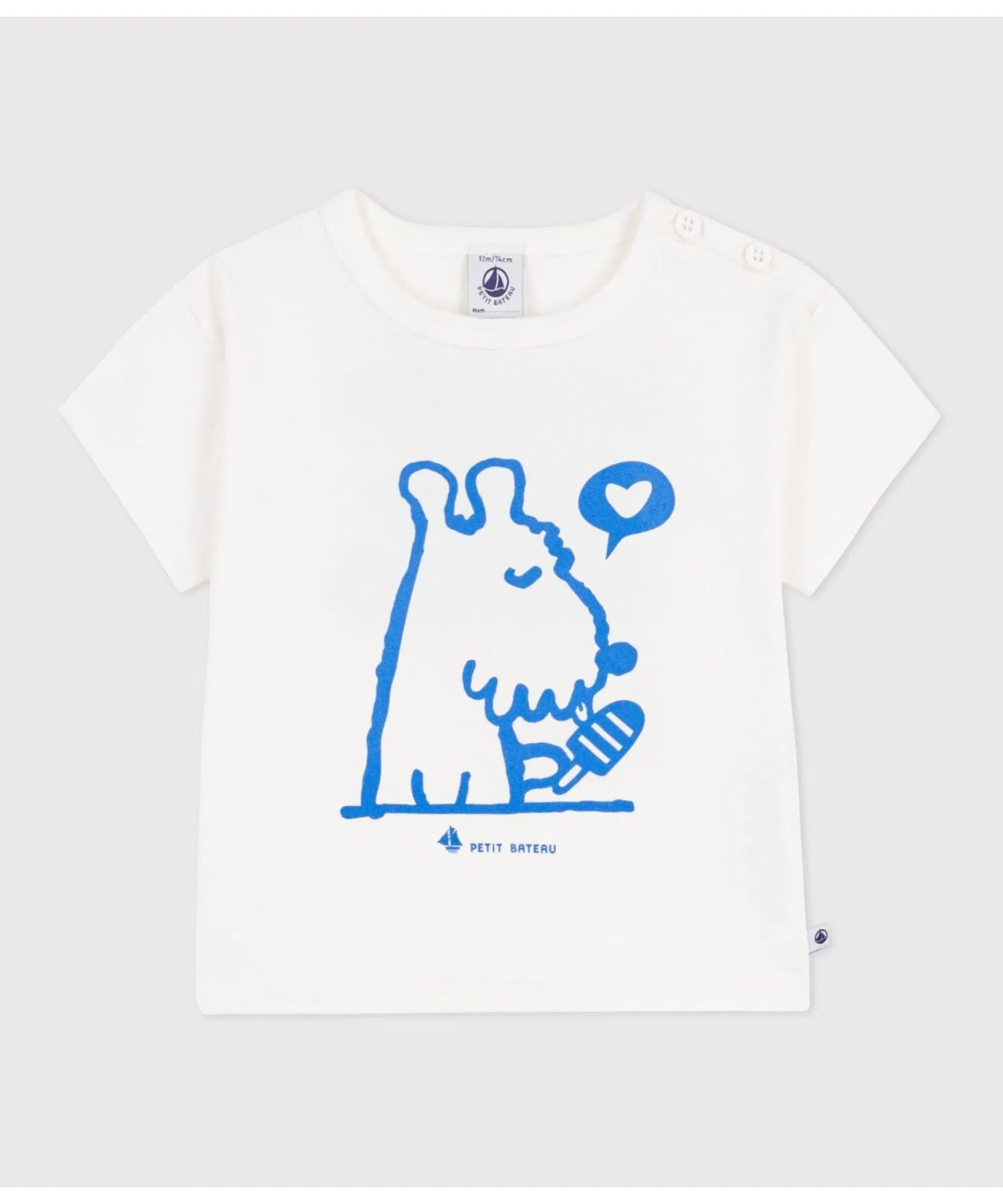 Детская футболка Petit Bateau
