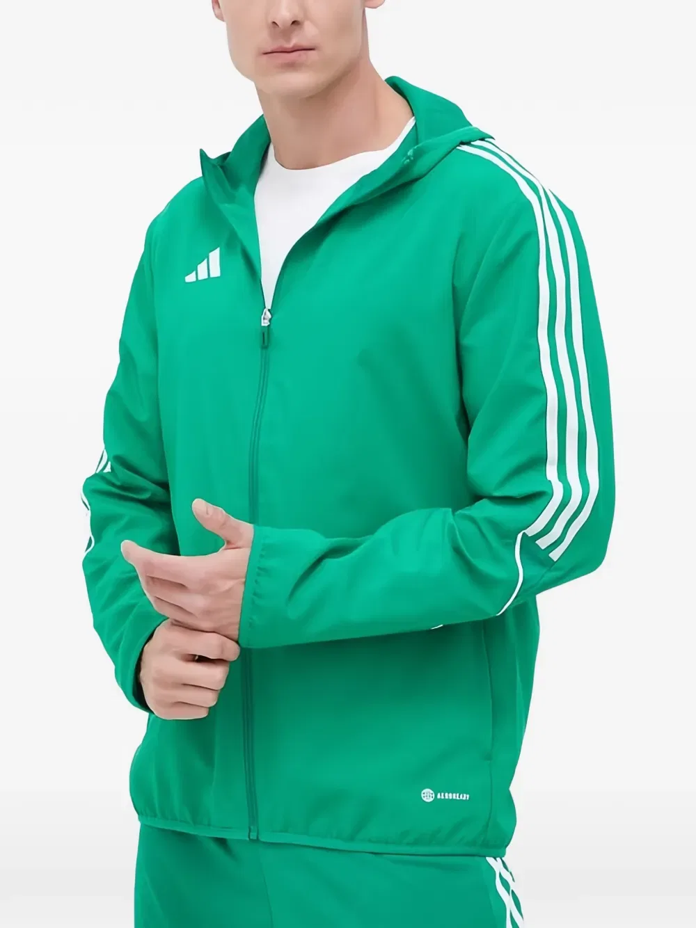 Ветровка Adidas Tiro 23 League, зеленый