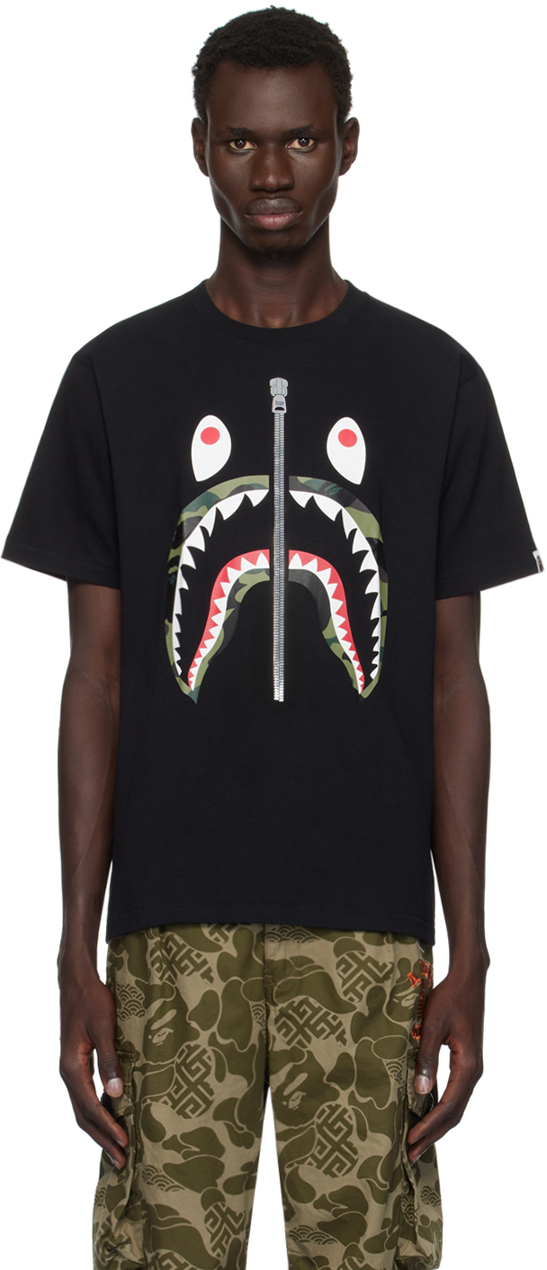

Черная футболка 1st Camo Hark BAPE