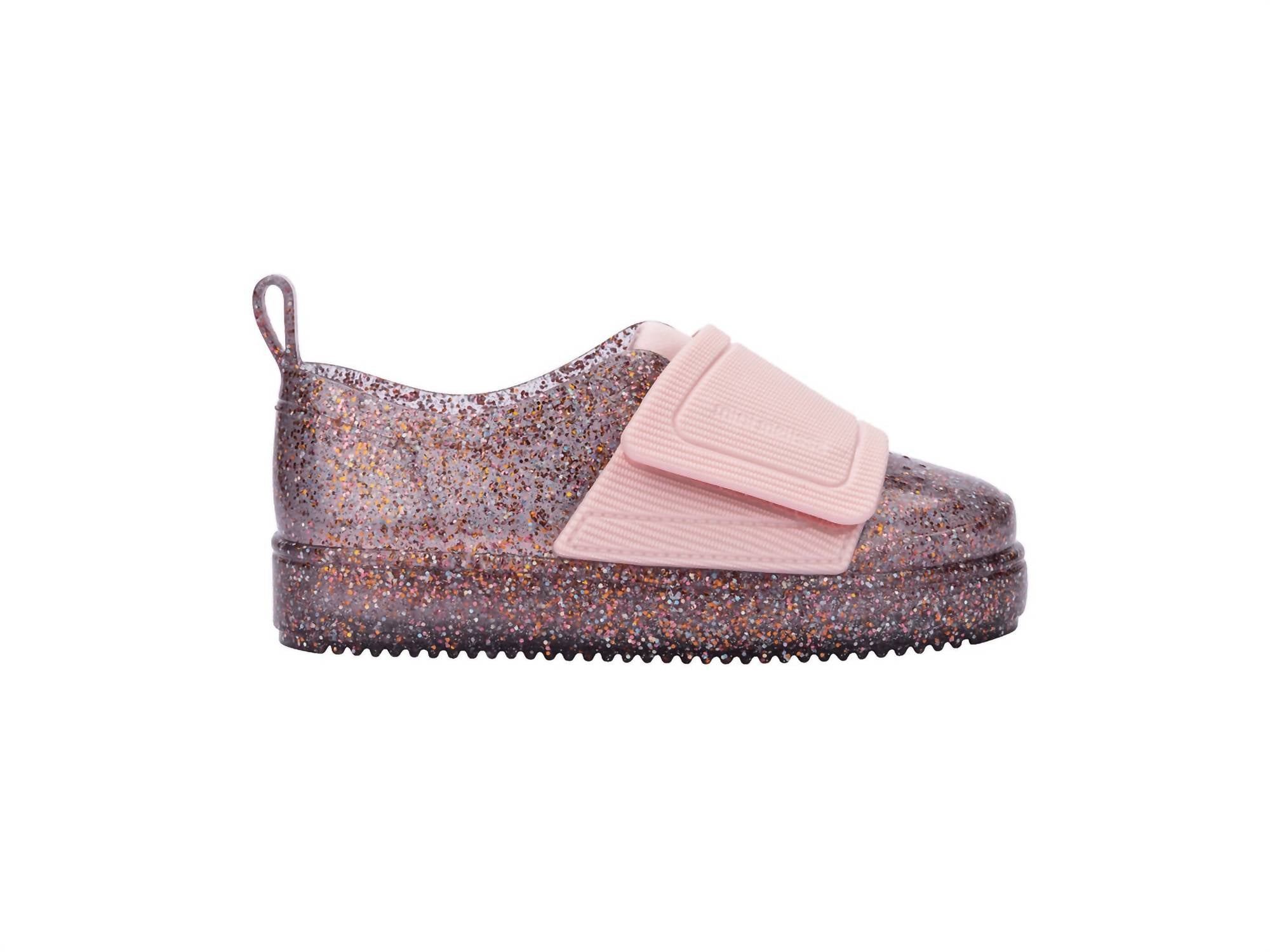 

Кроссовки Jelly Pop для девочек с розовыми блестками Mini Melissa