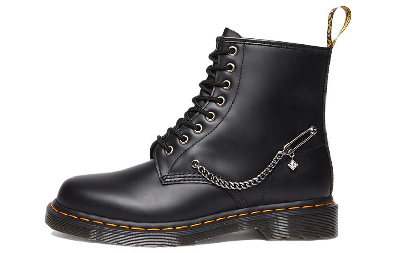 Dr.Martens Ботинки Dr. Martens 1460 Swarovski Leather Lace Up Boots, черные, женские