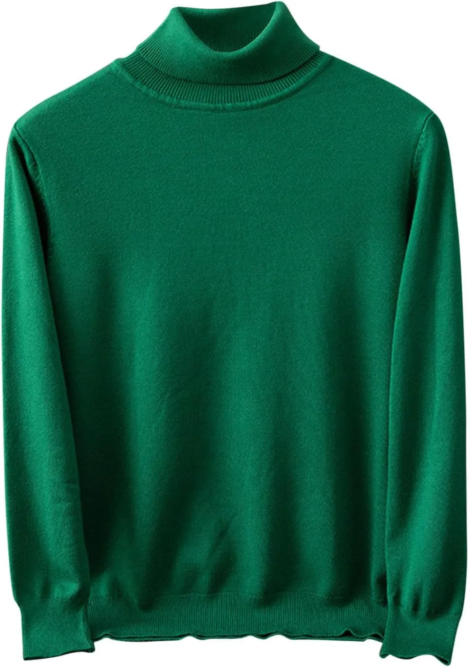 

Мужской водолазка свитер slim fit вязаный легкий однотонный с длинным рукавом