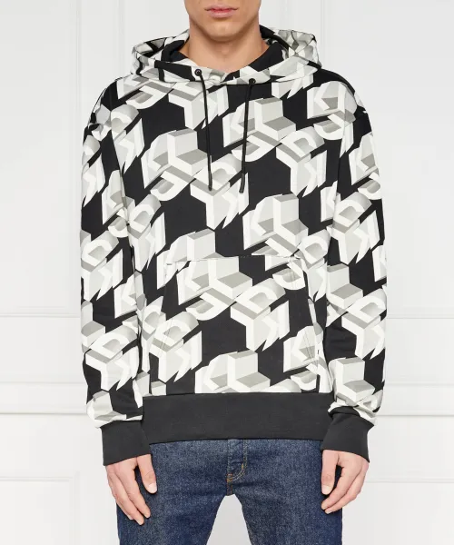 

Толстовка Relaxed fit Karl Lagerfeld Jeans, черный