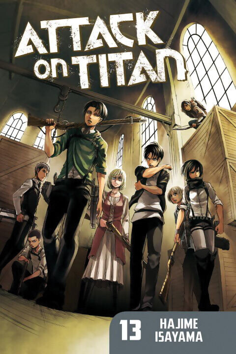 

Манга Attack on Titan Manga Volume 13