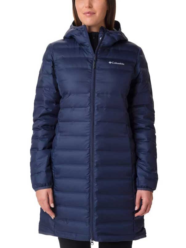 

Куртка Columbia Lake 22 Down Long Hooded, синий