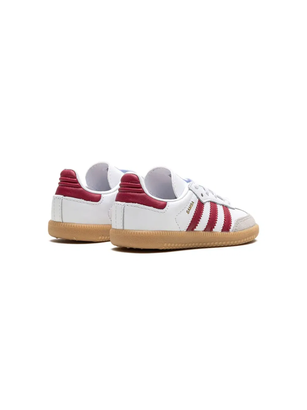 Кроссовки Samba og el i "бордовый/жевательная резинка" Adidas Kids — фото 3