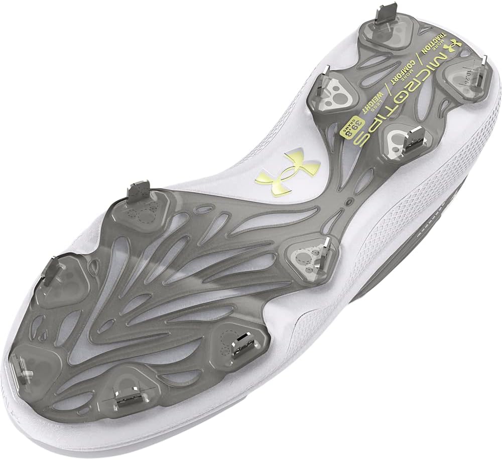 Бейсбольные бутсы Under Armour для мужчин Yard Low Mt, серый — фото 2
