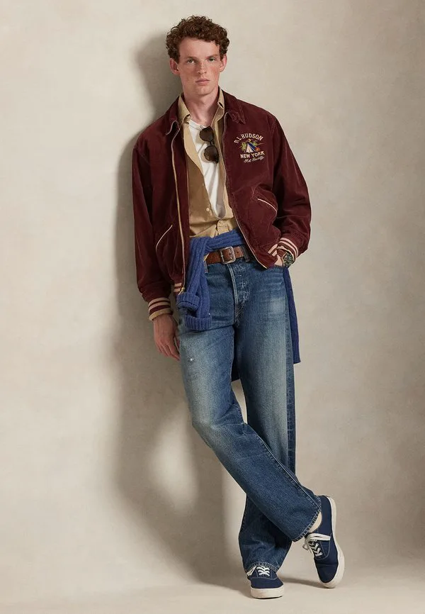 Джинсы прямого кроя heritage с потертостями, прямые штанины. Polo Ralph Lauren, Kensington Wash — фото 2