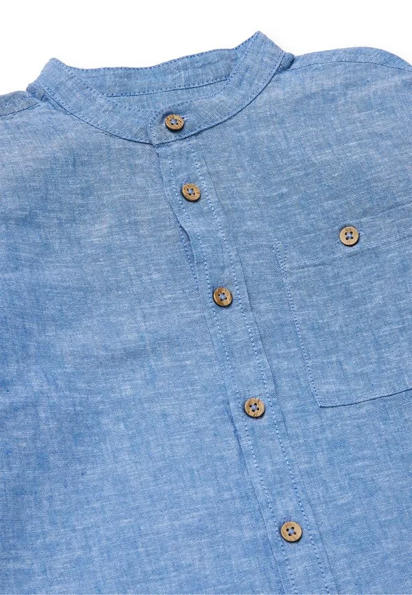 Рубашка United Colors Of Benetton, Blue — фото 3