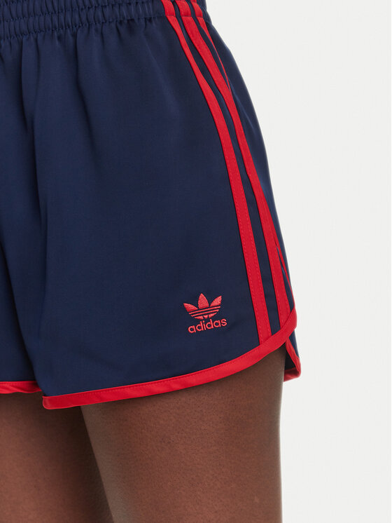 Свободные спортивные шорты adicolor 3-Stripes Sprinter JZ3514 Adidas, синий — фото 4