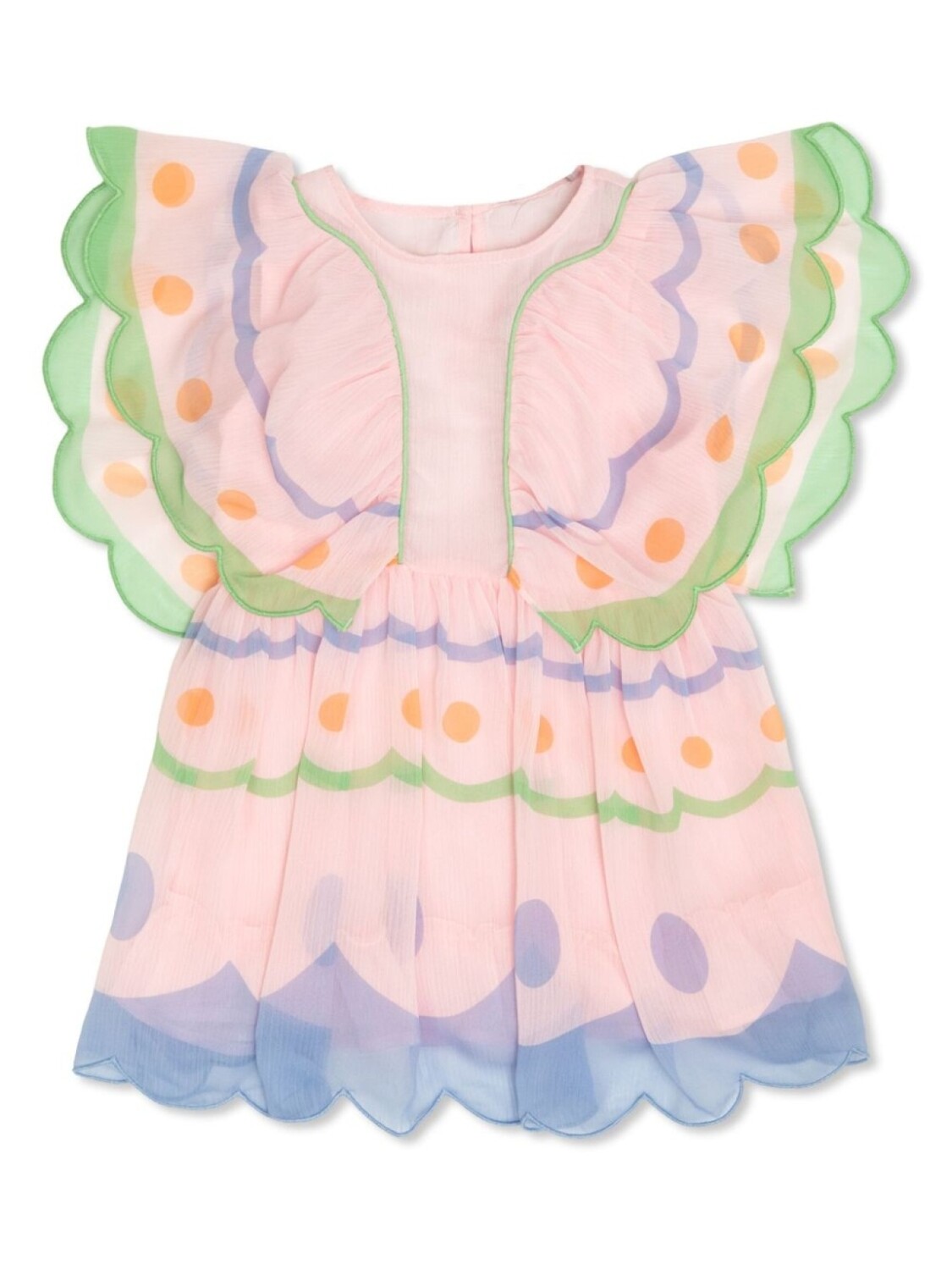 

Платье-бабочка Stella McCartney Kids, розовый