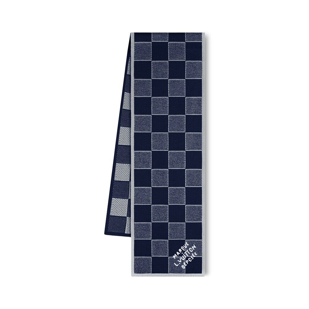 

Шарф Damier Heritage Louis Vuitton, синий