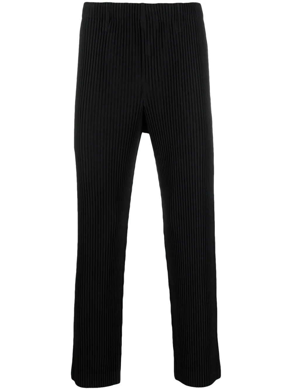 

Прямые брюки с плиссировкой Homme Plissé Issey Miyake, черный