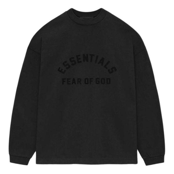 

Футболка heavy long-sleeve t-shirt 'black' Fear Of God Essentials, черный