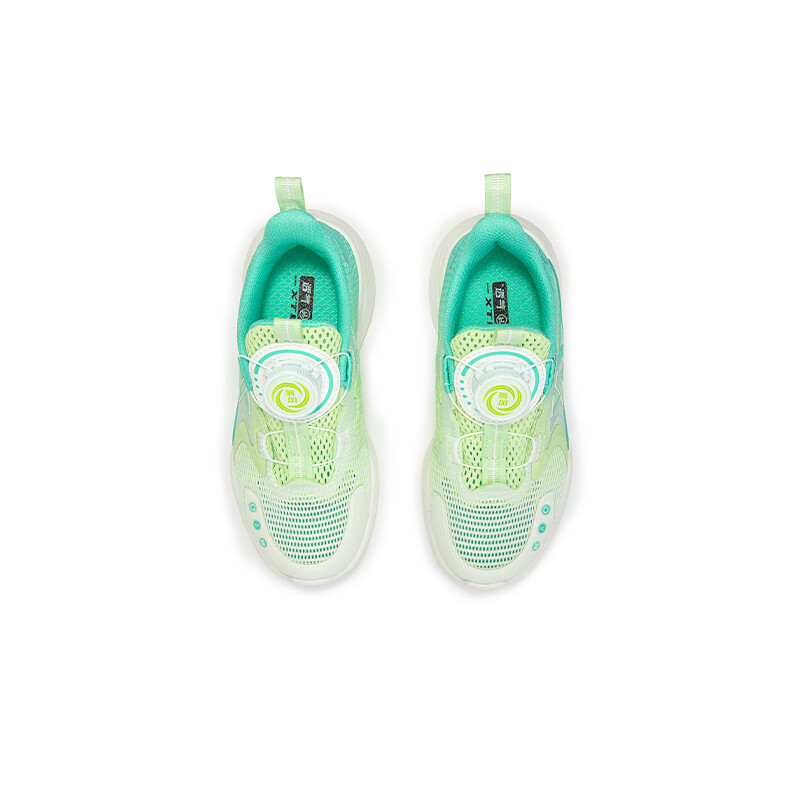 Детские кроссовки PS Low-top Jelly Green/Aurora Green Xtep, зеленый — фото 4