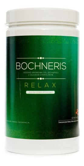 

Соль Бохния Йодобромная соль для ванн с эфирным маслом Relax 1400г Bochneris