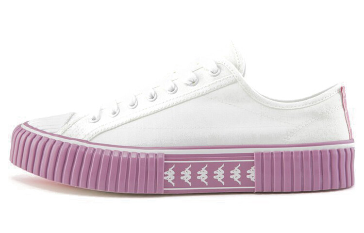 

Кроссовки Kappa Skateboard Shoes Unisex Low-Top Korean White/Purple