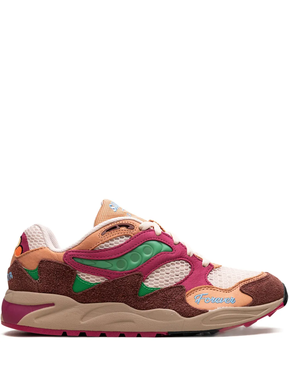 

Кроссовки Grid Shadow 2 What's the Occasion из коллаборации с Jae Tips кроссовки Wear To The Party Saucony, коричневый