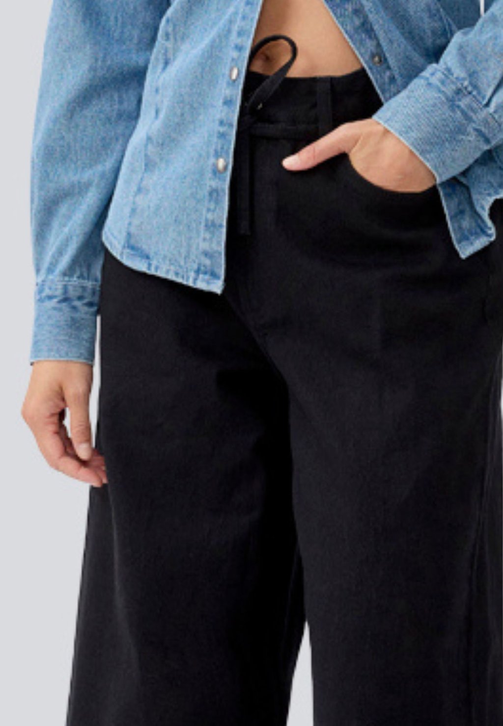 

Джинсы свободного кроя ISOLDE PANTS Modström, черный
