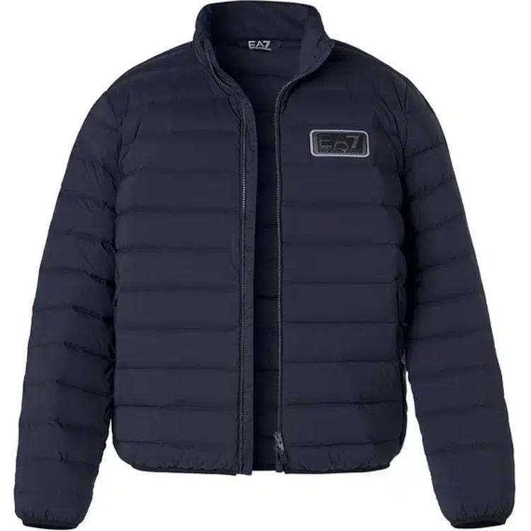 EMPORIO ARMANI Куртка пуховая EA7 мужская морской синий, Marine Blue — фото 3