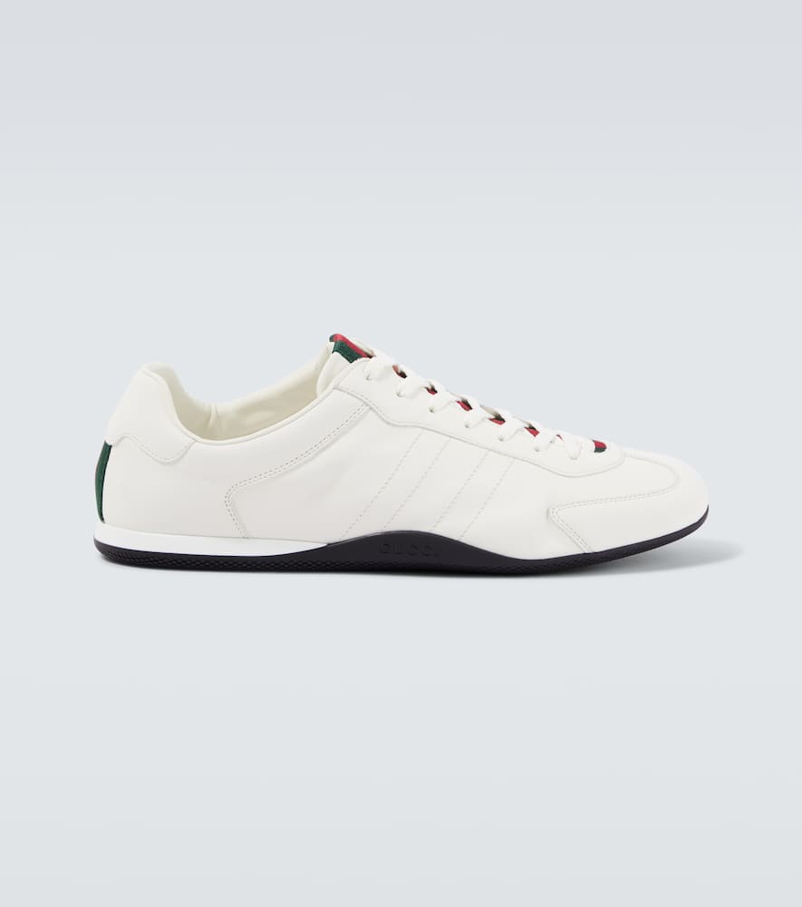 Кроссовки кожаные Shift Gucci, Milk Shake/Vrv/Vrv