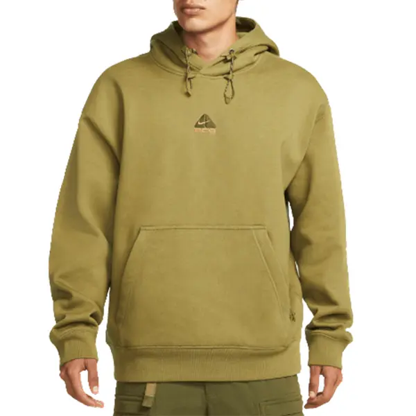 

Толстовка Nike ACG Therma-FIT Fleece Pullover Hoodie 'Olive', зеленый