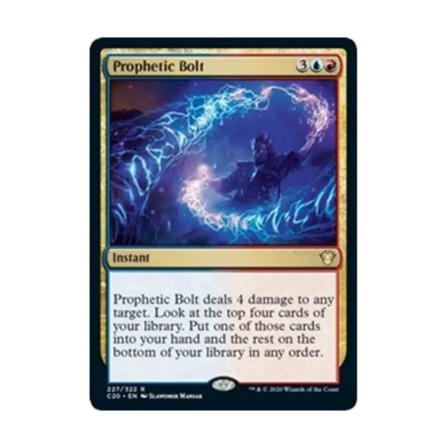 

CCG Пророческий болт (клавиша R), MTG - Commander 2020
