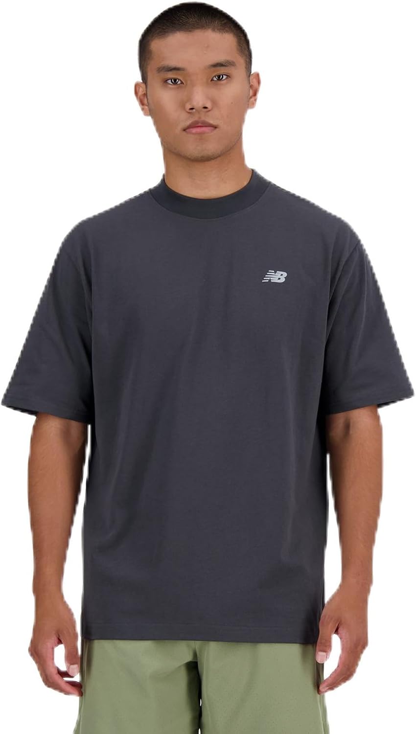 

Мужская футболка New Balance с коротким рукавом, модель Shifted Oversized (MT41554), черный