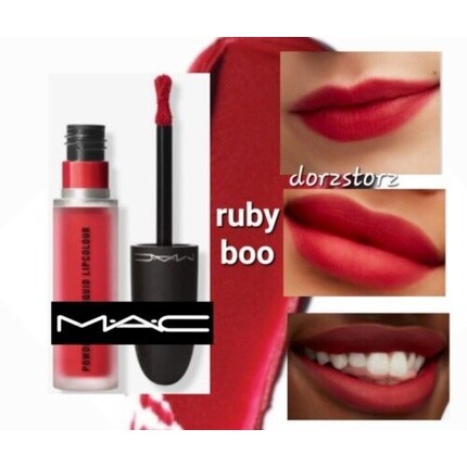 Mac Powder Kiss Liquid Lipcolor Matte Ruby Boo, 0,17 унции — новый в коробке, Mac Cosmetics — фото 4