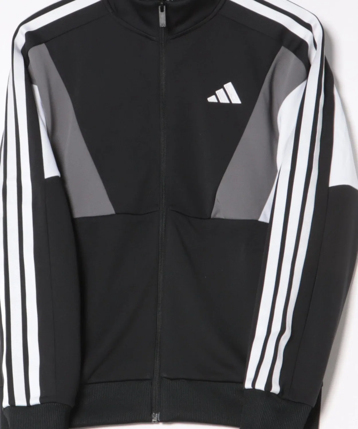 Трек-топ женский Adidas черный — фото 4