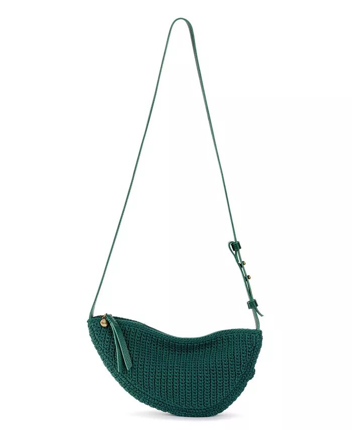 

Сумка-слинг Tess Crochet Mini Crossbody The Sak, зеленый