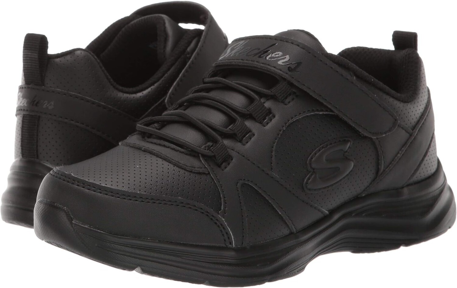 

Кроссовки Glimmer Kicks 81445L SKECHERS KIDS, цвет Black/Black