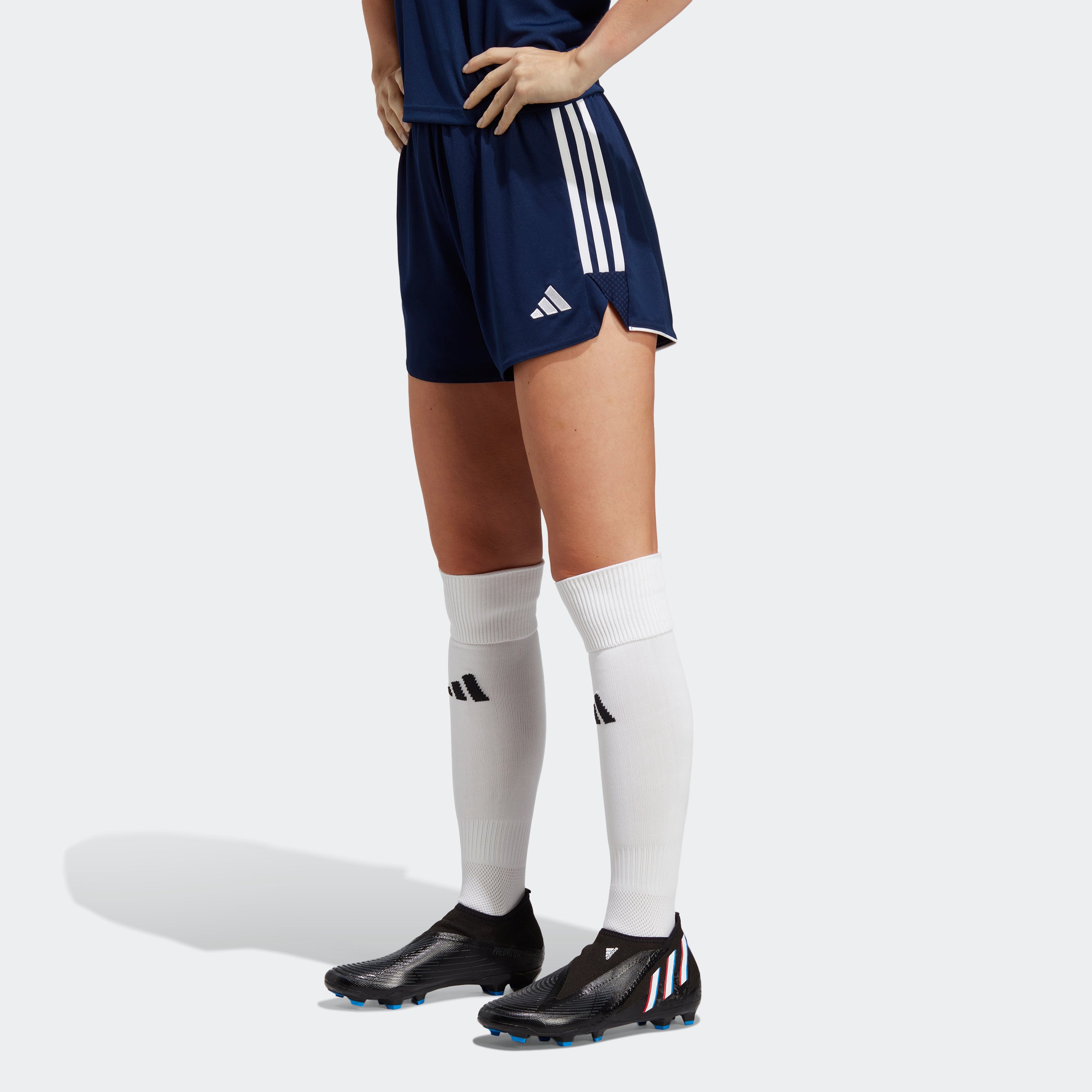 

Женские шорты adidas Tiro 23 League, цвет team navy blue 2 / white