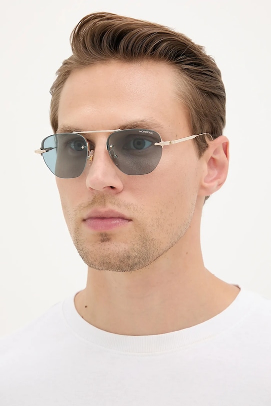 

Солнцезащитные очки Montblanc, золотой