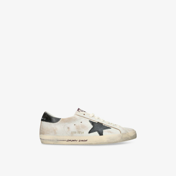 

Кроссовки низкие Super Star из кожи Golden Goose, мультиколор