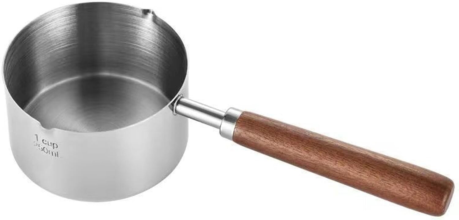 

Двойная Мини-кастрюля ABC, кастрюля для приготовления шоколада, кастрюля из нержавеющей стали с носиком, мини-кастрюля с маслом, кофе, подогревателем молока, маленькая кастрюля с антипригарным покрытием, 250 мл BinaryABC, As Shown