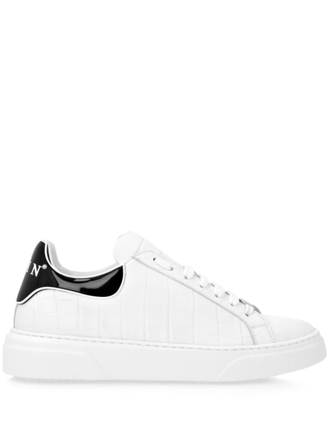 

Philipp Plein кроссовки Crocco Big Bang, белый