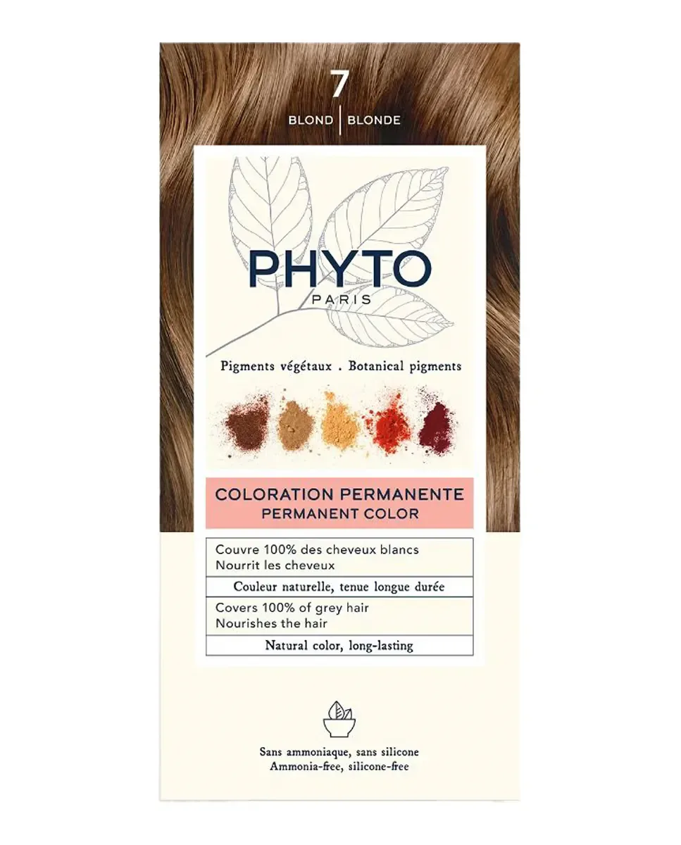 Постоянный цвет color Phyto, Rubio 7