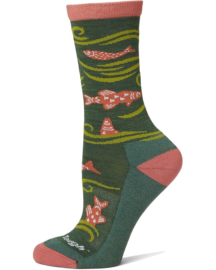 

Носки Darn Tough Vermont Homer Crew Lightweight with Cushion, цвет Kelp