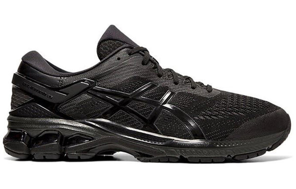 Кроссовки гелевые kayano 26 шириной 4е Asics, черный — фото 2