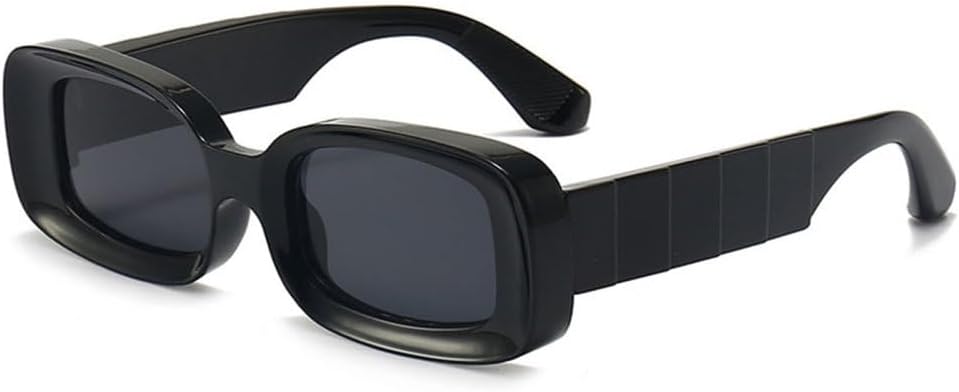 

Солнцезащитные очки MUTYNE квадратной формы, модные прямоугольные, желтые, для женщин и мужчин, летние, для отдыха на природе и пляже, защита от УФ-излучения UV400, Black