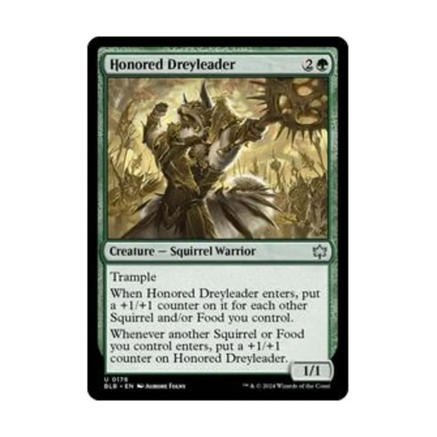 

CCG Заслуженный дрейлидер (U), MTG - Bloomburrow
