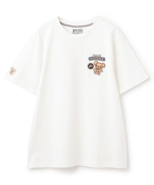 Футболка с изображением мятного печенья Narumiya Characters, Off white